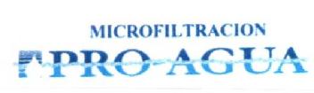 MICROFILTRACION PRO-AGUA