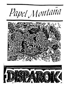 PAPEL MONTAÑA DISPAROK