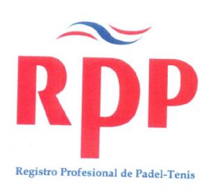 RPP REGISTRO PROFESIONAL DE PADEL-TENIS