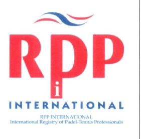 RPP INTERNATIONAL INTERNATIONAL REGISTRY OF PADEL-TENNIS PROFESSIONALS