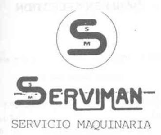 SSM SERVIMAN SERVICIO MAQUINARIA