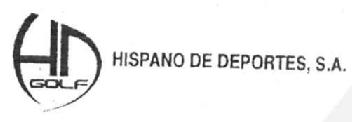 HD GOLF HISPANO DE DEPORTES, S.A