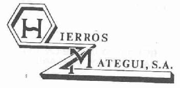 HIERROS MATEGUI, S.A