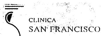 CLINICA SAN FRANCISCO