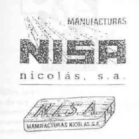 MANUFACTURAS NISA NICOLAS, S.A