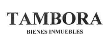 TAMBORA BIENES INMUEBLES