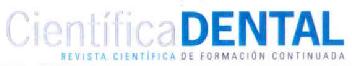CIENTIFICA DENTAL REVISTA CIENTIFICA DE FORMACION CONTINUADA