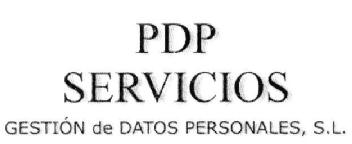 PDP SERVICIOS GESTION DE DATOS PERSONALES S.L