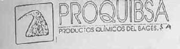 PROQUIBSA PRODUCTOS QUIMICOS DEL BAGES, S.A