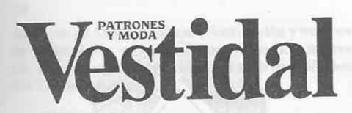 PATRONES Y MODA VESTIDAL