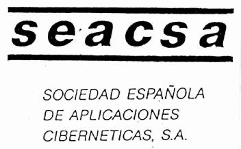SEACSA SOCIEDAD ESPAÑOLA DE APLICACIONES CIBERNETICAS, S.A