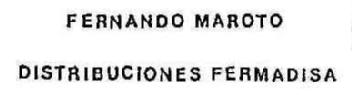 FERNANDO MAROTO DISTRIBUCIONES FERMADISA