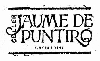 CELLER JAUME DE PUNTIRO VINYES I VINS