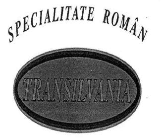 SPECIALITATE ROMAN TRANSILVANIA