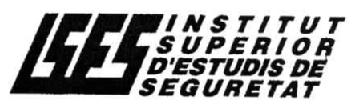 ISES INSTITUT SUPERIOR D'ESTUDIS DE SEGURETAT