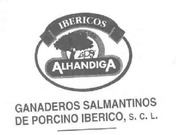 PRODUCTOS IBERICOS ALHANDIGA COOPERATIVA GANADEROS SALMANTINOS DE PORCINO IBERICO, S.C.L