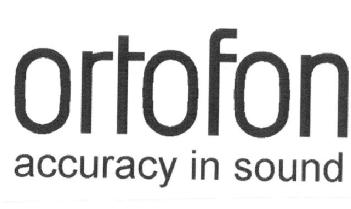 ORTOFON ACCURACY IN SOUND