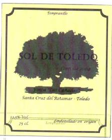 SOL DE TOLEDO COSECHA 2004 FINCA LAS CAÑADAS SANTA CRUZ DEL RETAMAR TOLEDO