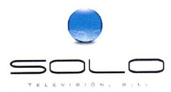 SOLO TELEVISION S.L