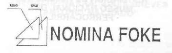 NOMINA FOKE