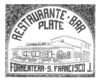 RESTAURANTE - BAR PLATE FORMENTERA-S. FRANCISCO J