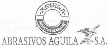 AGUILA ABRASIVOS AGUILA S.A