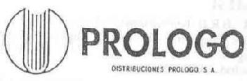 PROLOGO DISTRIBUCIONES PROLOGO, S.A
