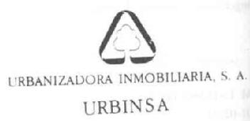 URBANIZADORA INMOBILIARIA, S.A. URBINSA
