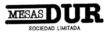 MESAS DUR SOCIEDAD LIMITADA