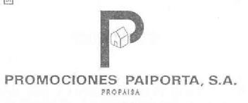P PROMOCIONES PAIPORTA, S.A. PROPAISA