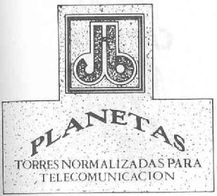 JB PLANETAS TORRES NORMALIZADAS PARA TELECOMUNICACION