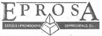 EPROSA ESTUDIS I PROMOCIONS EMPRESARIALS, S.L