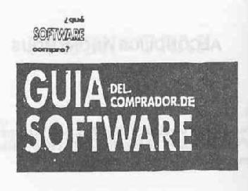 ¿QUE SOFTWARE COMPRO? GUIA DEL COMPRADOR DE SOFTWARE
