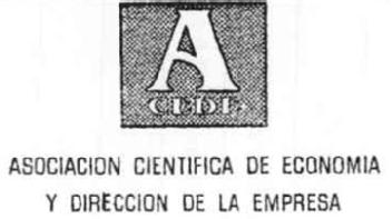 ACEDE ASOCIACION CIENTIFICA DE ECONOMIA Y DIRECCION DE LA EMPRESA