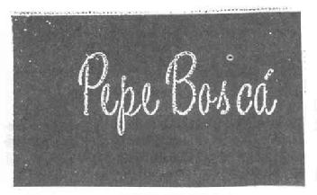 PEPE BOSCA