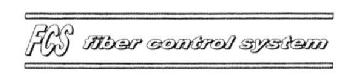FCS FIBER CONTROL SYSTEM
