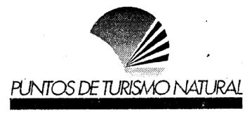 PUNTOS DE TURISMO NATURAL
