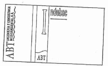 ABT INGENIERIA Y CONSULTORIA MEDIOAMBIENTAL, S.A. NDUBAC