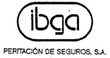 IBGA PERITACION DE SEGUROS, S.A