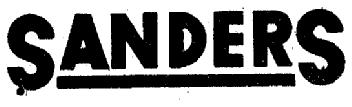 SANDERS