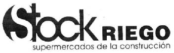 STOCK RIEGO SUPERMERCADOS DE LA CONSTRUCCION