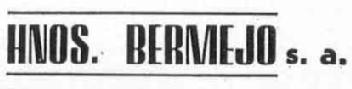 HNOS. BERMEJO S.A