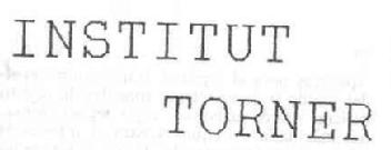 INSTITUT TORNER