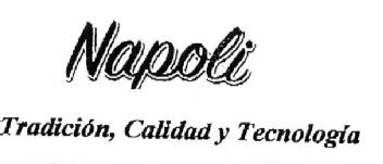 NAPOLI TRADICION, CALIDAD Y TECNOLOGIA