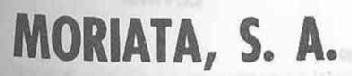 MORIATA, S.A