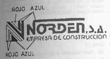 NORDEN, S.A. EMPRESA DE CONSTRUCCION