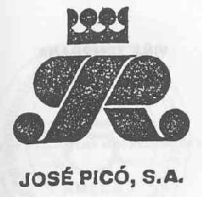 JR JOSE PICO, S.A