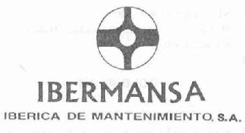 IBERMANSA IBERICA DE MANTENIMIENTO, S.A