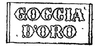 GOCCIA D'ORO