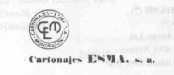 CEM CARTONAJES ESMA, S.A